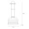 Bath Bliss Ellipse Collection White Adjustable Bathroom Organizer
